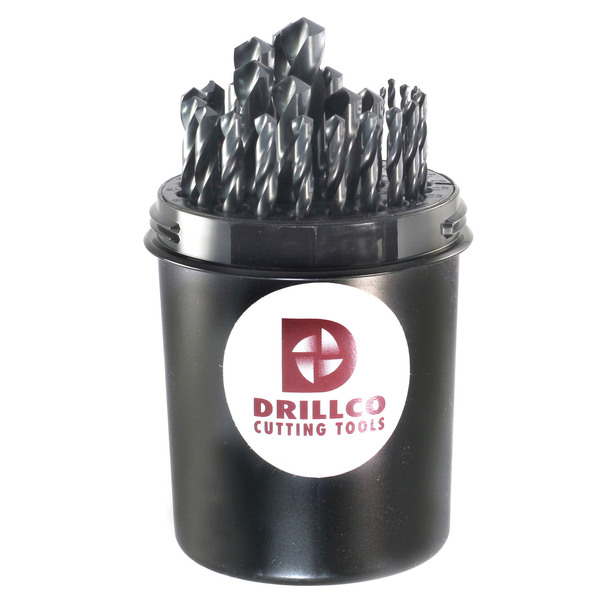 Drillco 29PC DRILL BIT SET 1/16-1/2 BY 64ths DRILL PAL 100SEW29